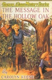 book cover of The Message in the Hollow Oak by Carolyn Keene