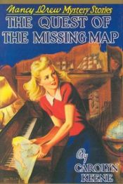 book cover of The Quest of the Missing Map (Nancy Drew Mystery Stories #19) by Caroline Quine|Claude Voilier