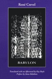 book cover of Babylone by René Crevel