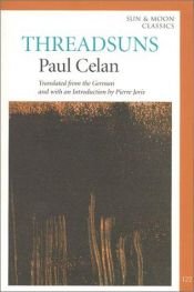 book cover of Threadsuns by Paul Celan