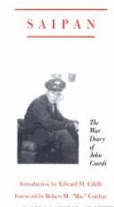 book cover of Saipan : the war diary of John Ciardi by John Ciardi