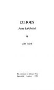 book cover of Echoes by John Ciardi