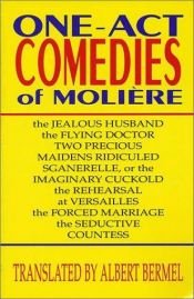book cover of One-act comedies of Molière by Molière