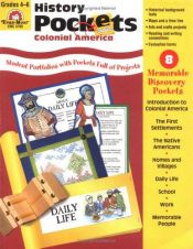 book cover of History Pockets: Colonial America, Grades 4-6 by Marc Tyler Nobleman