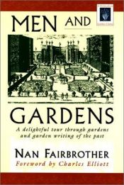 book cover of Men and gardens by Nan Fairbrother
