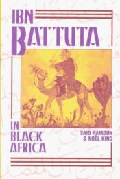 book cover of Ibn Battuta in Black Africa (World History) by Ibn Battuta
