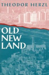 book cover of The Old New Land by Theodor Herzl