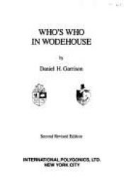 book cover of Who's who in Wodehouse by Daniel Garrison