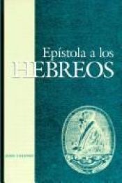 book cover of Comemtario a la carta a los hebreos by Jean Calvin