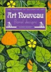 book cover of Art nouveau floral designs by Eugène Grasset