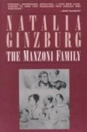 book cover of The Manzoni family by Natalia Ginzburg