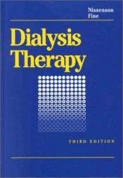 book cover of Dialysis Therapy by Allen R. Nissenson
