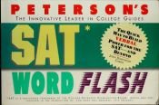 book cover of SAT Word Flash by Thomson Peterson's