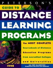 book cover of Peterson's Distance Learning Programs (2nd ed) by Thomson Peterson's