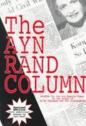 book cover of The Ayn Rand Column by איין ראנד
