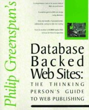 book cover of Database backed Web sites by Philip Greenspun