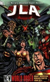 book cover of JLA Vol 1: New World Order by Grant Morrison