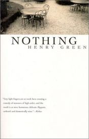 book cover of Nothing by Henry Green