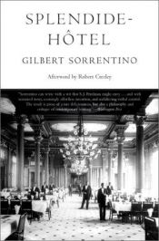 book cover of Splendide-Hôtel by Gilbert Sorrentino