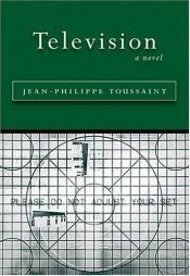 book cover of De televisie by Jean-Philippe Toussaint