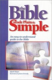book cover of The Bible made plain and simple by Mark Water