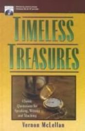 book cover of Timeless Treasures: Classic Quotations for Speaking, Writing and Teaching by Vernon McLellan