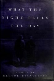 book cover of What the Night Tells the Day by Hector Bianciotti