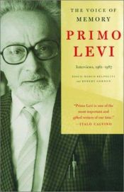 book cover of The Voice of Memory by Primo Levi