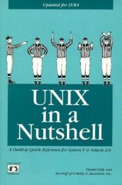 book cover of Unix in a Nutshell: System V & Solaris 2.0 (copy 2) by Daniel Gilly