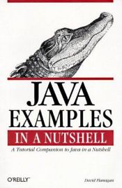 book cover of Java examples in a nutshell by David Flanagan