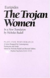 book cover of Trojan women by Euripide