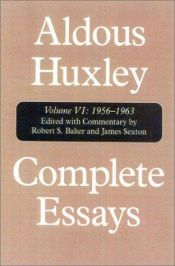 book cover of Complete Essays, Vol. 1: 1920-1925 by Aldous Huxley