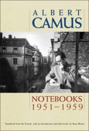 book cover of Notebooks, 1951-1959 by Albert Camus