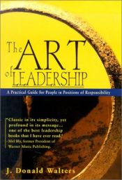 book cover of The Art of Leadership by Illustrations by Nancy Capy Kriyananda (Donald Walters)