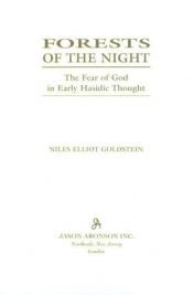 book cover of Forests of the night : the fear of God in early Hasidic thought by Niles Goldstein