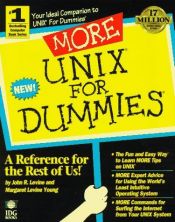 book cover of More UNIX for dummies by John R. Levine
