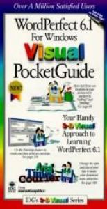 book cover of Wordperfect 6.1 for Windows: Visual Pocket Guide (3-D Visual Series) by Ruth Maran