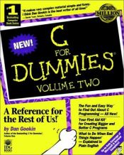 book cover of C for Dummies(r): 2 (For Dummies (Computers)) by Dan Gookin
