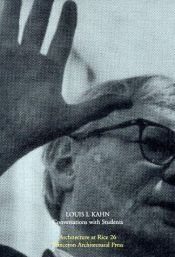 book cover of Louis Kahn by Joseph Rykwert