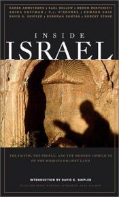 book cover of Inside Israel: The Faiths, the People, and the Modern Conflicts of the World's Holiest Land by John Miller