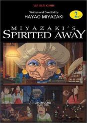 book cover of Miyazaki's spirited away by Hayao Miyazaki