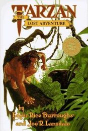 book cover of Tarzan: The Lost Adventure by Edgar Rice Burroughs