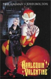 book cover of Harlequin Valentine by Neil Gaiman