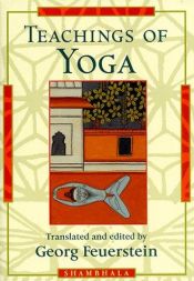 book cover of Teachings of yoga by Georg Feuerstein