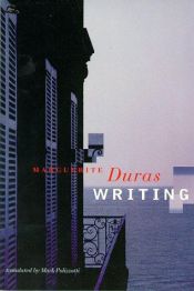 book cover of Writing by Marguerite Duras