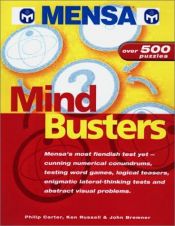 book cover of Mensa mind busters by Philip J. Carter