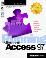 book cover of Running Access 97 for Windows Select Edition by John Viescas