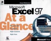 book cover of Microsoft Excel 97 at a Glance: Visual Reference (At a Glance (Microsoft)) by Perspection Inc.
