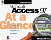 book cover of Microsoft Access 97 at a Glance (At a Glance (Microsoft)) by Perspection Inc.