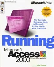 book cover of Running Microsoft® Access 2000 by John Viescas